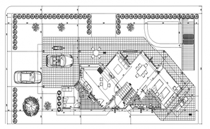 Architecture House Section CAD Drawing DWG File - Cadbull