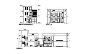 2 Bedroom House Plan AutoCAD Drawing Download DWG File - Cadbull