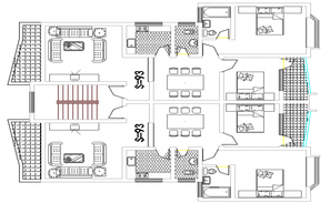 25 X 40 House Plan North Facing Dwg File Cadbull