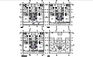 Working Layout & Elevation Of Bungalow design drawing - Cadbull