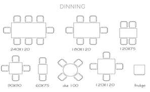 Dining table AutoCAD block drawing stated in this AutoCAD file ...