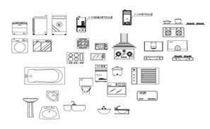 Miscellaneous dynamic bathroom blocks cad drawing details dwg file ...