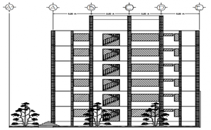 3d Building Design In DWG File - Cadbull