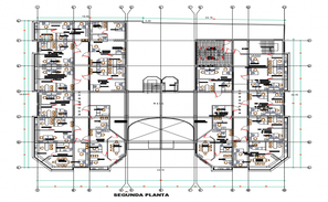 False ceiling Layout plan of community center design drawing - Cadbull