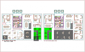 Bank Design Layout CAD File - Cadbull