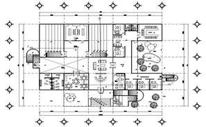 Office Waiting Area Plan And Elevation Design DWG File - Cadbull