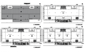 Car market plan layout file - Cadbull