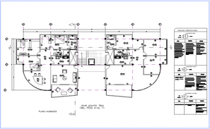 Plan and elevation working detail dwg file - Cadbull