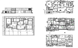 Projector room detail dwg file - Cadbull