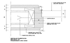 Flower pattern wooden door front elevation cad block details dwg file ...