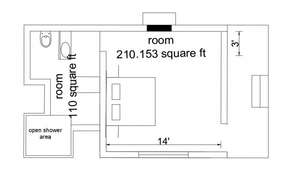 Bedroom plan with furniture layout cad drawing details dwg file - Cadbull