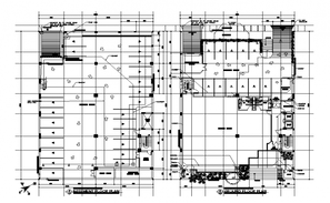 The Architecture Layout of Multi Flooring Hotel Elevation dwg file ...