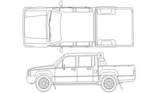 Autocad blocks of vehicles - Cadbull