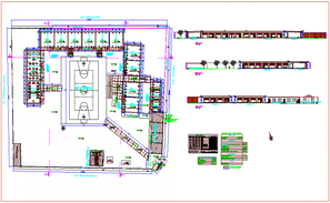 School Layout Plan AutoCAD Drawing Download DWG File - Cadbull