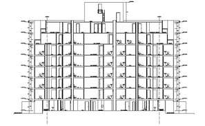 Residential house with elevation in dwg file - Cadbull