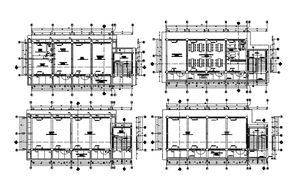 Framing plan, cover plan and construction details of housing floors dwg ...