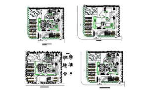 Floor plan details of multi-specialty hospital dwg file - Cadbull