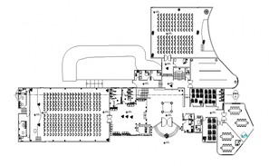 Layout college plan detail dwg file - Cadbull