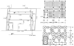 Raft foundation detail dwg file - Cadbull