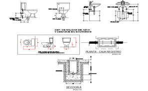 A Water Meter Installation Detail dwg file - Cadbull