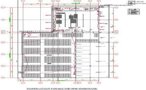 Loading area sectional details of industrial plant cad drawing details ...