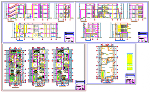 Apartment conceptual floor plan detail drawing presented in this ...