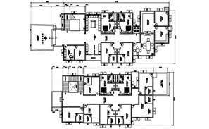 Nurse Call System First Floor Plan CAD Drawing DWG File - Cadbull