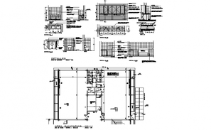 Public Toilet Layout Plan - Cadbull