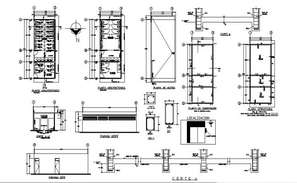 Public Toilet Floor Plan And Elevation DWG File - Cadbull