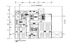 financial center dwg file - Cadbull