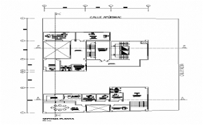 Floor plan detail is given in this auto cad drawing file. download this ...