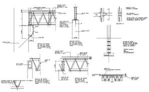 Schedule of beams at tie beam Level of house dwg file - Cadbull