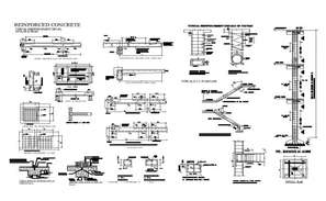 Clay tile details with roof construction details dwg file - Cadbull