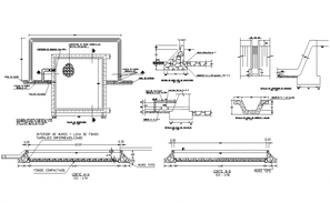 Plumbing detail plan drawing in dwg file. - Cadbull