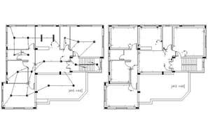 3BHK Simple House Layout Plan With Dimension In AutoCAD File - Cadbull