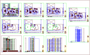 Front elevation drawing of small house in dwg file. - Cadbull