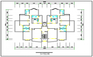 Working Drawing Residential House AutoCAD File - Cadbull