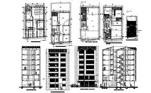 Drawing of the Site plan of building in AutoCAD - Cadbull