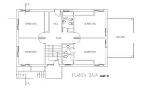 Landscaping Layout design drawing of house design - Cadbull