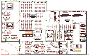 3 Star Hotel Plan - Cadbull