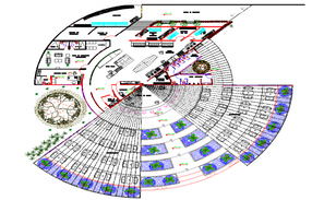 Hostel building plan detail dwg file - Cadbull