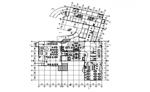 High Rise Building Plan In Dwg File - Cadbull