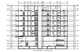 Ground and first floor layout plan details of shopping mall dwg file ...