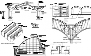 Construction detail in dwg file - Cadbull