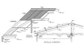 Sectional plan of a Lagoon. Download AutoCAD DWG file. - Cadbull