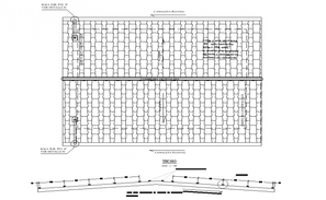 Structural Roof truss plan detail - Cadbull