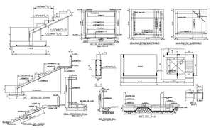 Welded and bolted Connection detail 2d view CAD construction block ...