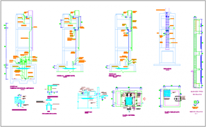 Bathroom accessories in dwg file - Cadbull