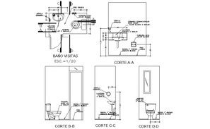 Dwg file of bathroom fixture - Cadbull