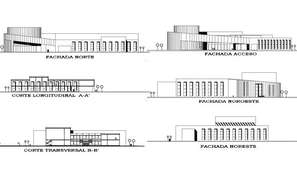 40 student classroom plan with architecture view dwg file - Cadbull